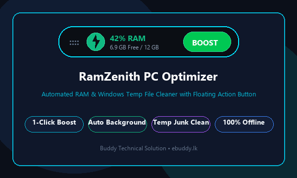 RamZenith PC Optimizer Banner